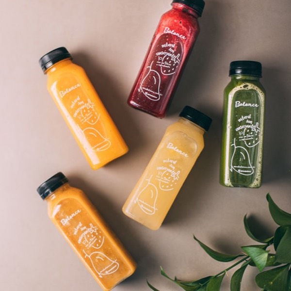 Sucos naturais de frutas